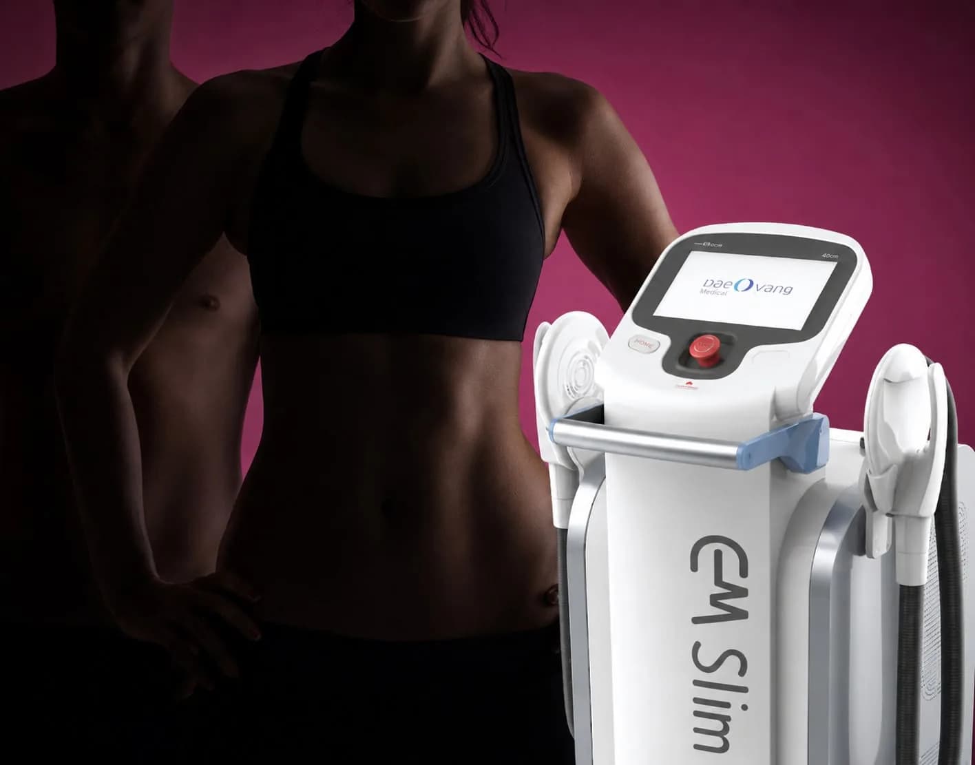 BodyForming EM Slim EMS-Bodygerät: definierte Bauchmuskulatur nach der Anwendung